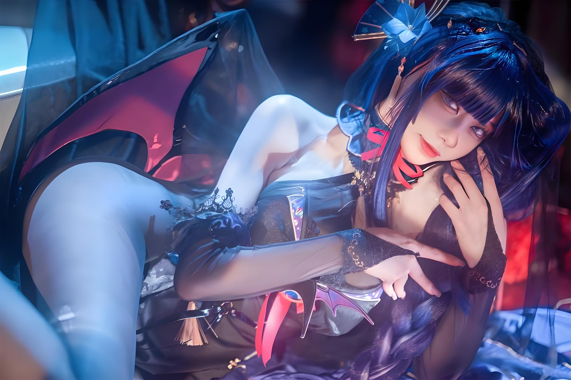 原神 雷电将军魅魔@安食Ajik