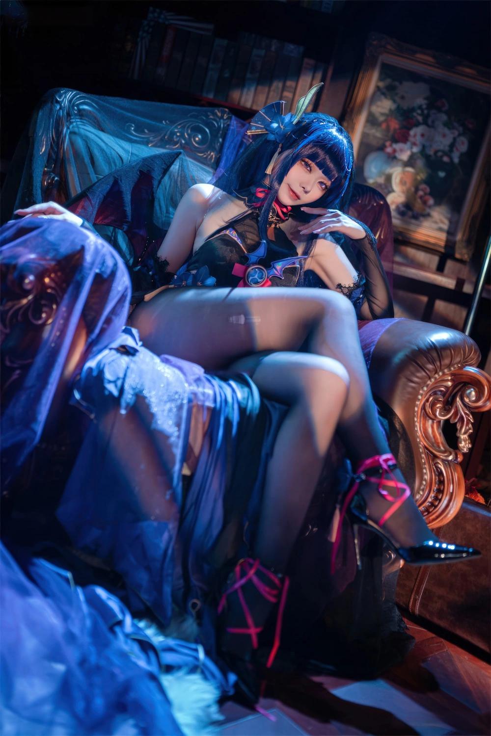 原神 雷电将军魅魔@安食Ajik