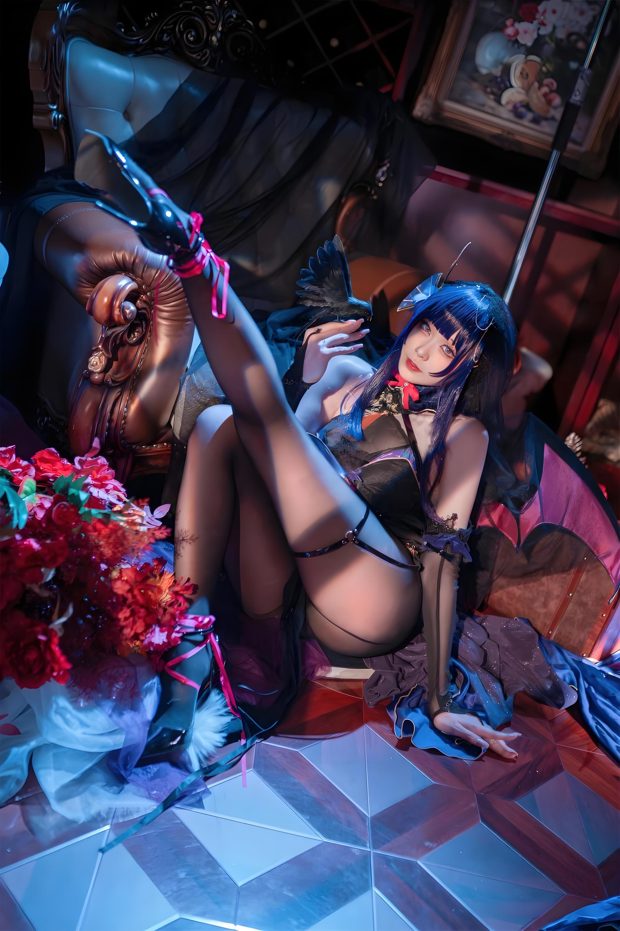 原神 雷电将军魅魔@安食Ajik